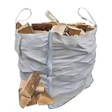 Dumpy Bag of Kiln Dried Hardwood Logs - Ready to Burn - Bulk Firewood for Stoves Fireplaces Wood Burners Chimeneas Pizza Ovens Fire Pits Open Camp Fires