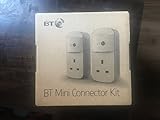 BT Mini Connector Kit - 1GB Twin Powerline Ethernet Adapter