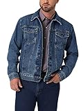 Wrangler Men's Tall Size Cowboy Cut Western Unlined Denim Jacket, Stonewash, XL