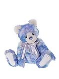 Charlie Bears 2023 - Streamers | Colourful Teddy Bear Plush - Fully Jointed Handmade Collectable Cuddly Soft Toy Gift - 13"
