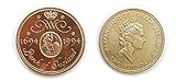 Coins for collectors - Uncirculated British 1994 Tercentenary of the Bank of England Two Pounds £2 Coin / Great Britain (CN56)