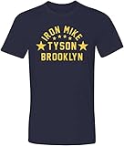 Tyson Iron Mike Brooklyn Boxing Gym Training T-Shirt (as8, Alpha, s, Regular, Regular, Navy Blue)