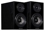 Wharfedale Diamond 12.2 Pair of Passive Bookshelf Speakers, Black
