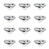 GOIYZTTR 30PCS Crystals Glass Diamonds 20mm Bright Crystals Diamonds Decoration Decorative Diamond Crystals for Wedding Party Vase Filling