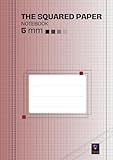 Squared Paper Notebook 5mm squares | A4 Large Size 8.5'' x 11.70'' for School Math and Notes | 50 Sheets/100 Pages: Notebook with squared pages ideal for school Homework, Smart working and more