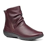 Hotter Women's Whisper Fashion Boot, Wine Leather, 5 UK