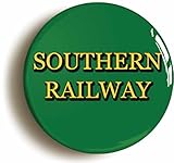 Ozorath SOUTHERN RAILWAY BADGE BUTTON PIN LOGO (Size is 1inch/25mm diameter)