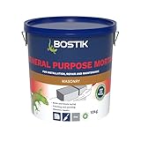 Bostik Cementone General Purpose Mortar 5kg - Ready Mixed Mortar, Just Add Water - For Interior & Exterior Repairs