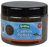 Supa Catfish Pellets Fish Food 350 grams, Specially Formulated Nutritious Sinking Pellet Suitable for All Tropical and Coldwater Bottom Feeding Fish