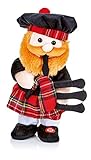 Christmas.uk 34cm Animated Piping Scotsman with singing