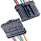 2pcs Rear Tail Light Wiring Connector Fits Peugeot Citroen 206 207 307 308 C3 C4