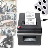 Queue Ticket Machine，Queuing number machine，80mm Thermal Printer,Ticket vending machine for picking up numbers，For Restaurant Printing Waiting Number in Order，Professional customized printing content