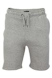 BRAVE SOUL Mens Jogger Shorts Tarley' Sports Training Summer Gym Pants (Lt Grey) L