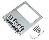 KAISH Tele Bridge Tele Humbucker Guitar Bridge for Telecaster/Tele Guitar Chrome
