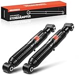 Frankberg 2x Shock absorber Gas pressure Rear axle Compatible with 206 2A/C 1998-2009 206 SW 2E/K 2002-2008 206 CC 2D 2001-2008 Replace# 2282097