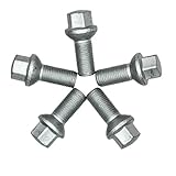 0009904907,0009906707 Wheel Lug Bolts Nuts Fit for Mercedes Benz 2003-2018 A B C E Class CLA CLS CLK GLA GLK ML350 GL350 GL450 R300L R350L SLC SLK SL,5 PCS