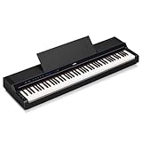 Yamaha P-S500 - Smart Digital Piano with 88 Weighted Keys, Stream Lights, Bluetooth, VRM, 660 Voices, Audio/MIDI Recording - Black