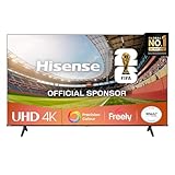 Hisense 43" 43E6QTUK 4K Ultra HD Smart TV AI TV - 4K UHD, Hi-View AI Engine, Precision Colour, AI Smooth Motion, Sports Mode with Freely, Disney +, YouTube, Netflix