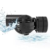 hygger Aquarium Wave Maker Pump,360° Rotating Aquarium Circulation Pump,3000LPH 4W Ultra-silence Fish Tank Powerhead,Wave Maker for Aquarium with Strong Magnet Suction Base for 11-56L Tanks