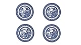 Churchill Blue Willow Dinner Plates 10", Set of 4
