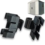 DIY Best Buy Replacement Hinges Compatible with Keter Factor Apex Sheds (2018 Model) - Model DX, Durable PETG, Set of 2, Made in UK, 12-Month Warranty