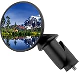 CatEye BM-45 Bar End Mirror: Clear RearView for Cyclists; Easy to Install on Handlebars; Wide-Angle View Enhances Safety; Durable Build