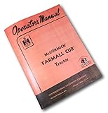 International Farmall Cub Operator's Manual 1947-54