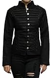 Pamposh Women Steampunk Hussar Military Drummer Parade Jackets - Ladies Marching Band Jackets