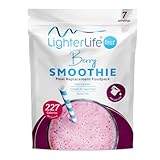 LighterLife Berry Smoothie Meal Replacement Powder 280g, 7 Meals, 15.6g Protein with up to 33% of RDA Vitamins and Minerals, High Protein Meal Shake