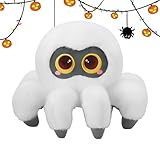 Cute Spider Plush - 11.8 Inch Big-Eyed Stuffed Animal Toy With Soft, Adorable Halloween For Kids Adults | Decorative Spider Cushion For Nursery Bedroom Sofa Chair Home Car Gift Decor