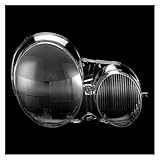 NYSQOFMB Car Headlight Lens Cover For Mercedes For Benz E Class W210 1995-2002 2003 E200 E240 E260 E280 Car Front Headlights Glass Cover Lens Shell(Right)