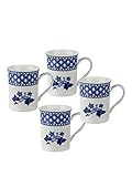 Spode Blue Room Geranium Mug (Set of 4)