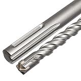 UK Drills SDS Max Hammer Drill Bit 12mm x 280mm - Tungsten Carbide Tip, Double Flute Spiral for Granite, Concrete, Tiles & Masonry