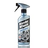Wonder Wheels The Original Alloy Wheel Cleaner 600ml - Cleans Car Dirt Grease Brake Dust Instantly - Acid Free - Tire Cleaning Spray Washing