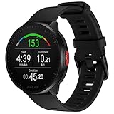 Polar Unisex-Adult GPS Running Watch, Black, S-L