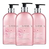 Baylis & Harding Signature Peony, Lychee, Vanilla Hand Wash 500ml (Pack of 3) - Vegan Friendly