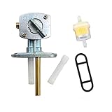 AISEN Petrol Fuel Tap Fuel Filter For Lexmoto Pulse Adrenaline 125 Petcock