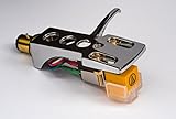Mirror Chrome plated Headshell, mount, cartridge and stylus, needle for Vestax QFO, PDX A1, PDX A2, PDX A2S, PDX D3, PDX D3S, PDX 3DS, PVT E2, - MADE IN ENGLAND