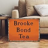 Vintage Style Cafe English Tea Brooke Bond Sign Vintage Metal Sign Plaque Poster 8X12 Inches