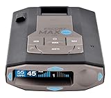 Escort MAX 360c Laser Radar Detector – Wi-Fi and Bluetooth Enabled, 360° Protection, Extreme Long Range, Voice Alerts, OLED Display, Escort Live, Black