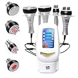 40K Cavitation Machine, 4 in 1 Body Sculpting Machine Professional Skin Lift Radio Frequency Massager Multipolar Vacuum Reduction Equipment for Arm Waist Thigh Hip
