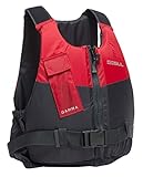 Gul Gamma 50N Buoayancy Aid in Grey and Red - Unisex - Lightweight Adjustable Safety with Hard Wearing Nylon