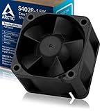 ARCTIC S4028-15K - 40x40x28 mm fan, 1400-15000 RPM, PWM regulated, 4-pin connector, 12 V DC - Black