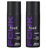 FCUK Men Deodorising Body Spray VINTAGE 200ml ~ Pack of 2