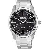 Seiko Mens Analogue Quartz Watch with Stainless Steel Strap SNE527P1