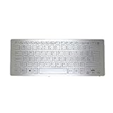 RTDPART Laptop Keyboard For SONY For VAIO SVF15N SVF15N2A4E SVF15N2A4R SVF15N2B4E SVF15N2B4R SVF15N2C4E SVF15N2C4R SVF15N2C5E SVF15N2D4E United Kingdom UK Silver With Backlit Frame New