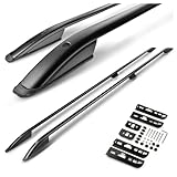 CHROMEMASTER | Roof Rails, Roof Bars Compatible with Opel Vivaro L2 | LWB LONG 2014-2019; For Mounting Roof Racks, Ladders, Roof Boxes or Bicycle Racks | Durable Aluminum Construction