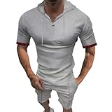 vejtmcc Jogging Suit, Streetwear Tracksuit for Men, Tracksuit, Plain Loose Hoodies and Jogging Bottoms, Lightweight, Breathable, Streetwear, Unisex Pullover Tops and Sports Trousers, Trapstar Suit,