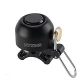 BYKING Vintage Bike Bell, Bicycle Bell For Handlebar, Bike Horn Replacement, Retro-Style Cycle Bell for Road Bikes, MTB and Scooter. Universal, Loud And All-Metal Bike Bell Adult Accessories.