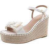Ted Baker Gia Bow Sandals UK 6 White